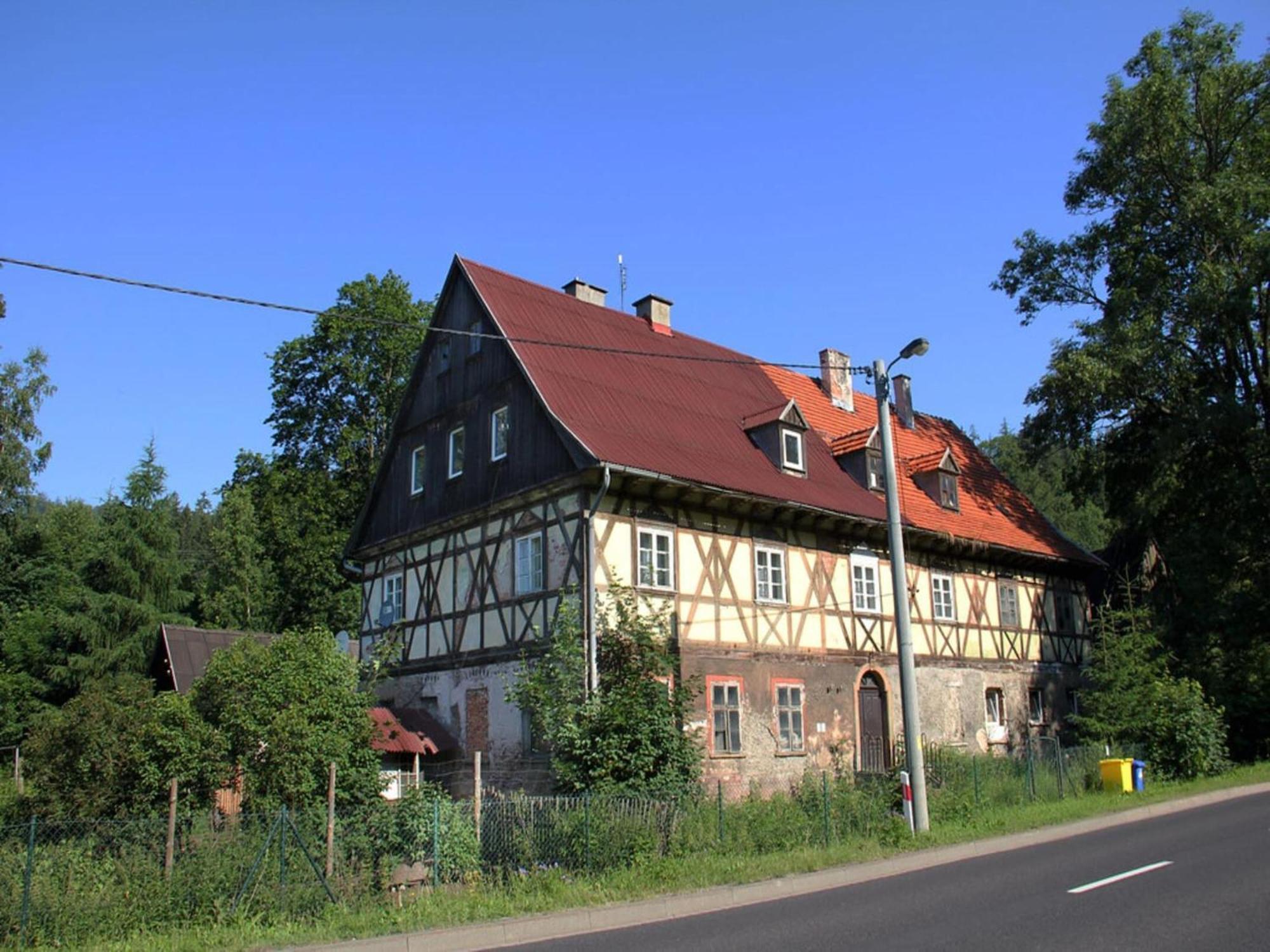 Cozy Holiday Home in Guntersberge with Garden Buitenkant foto
