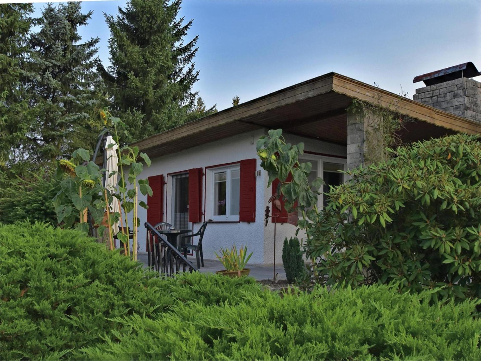 Cozy Holiday Home in Guntersberge with Garden Buitenkant foto