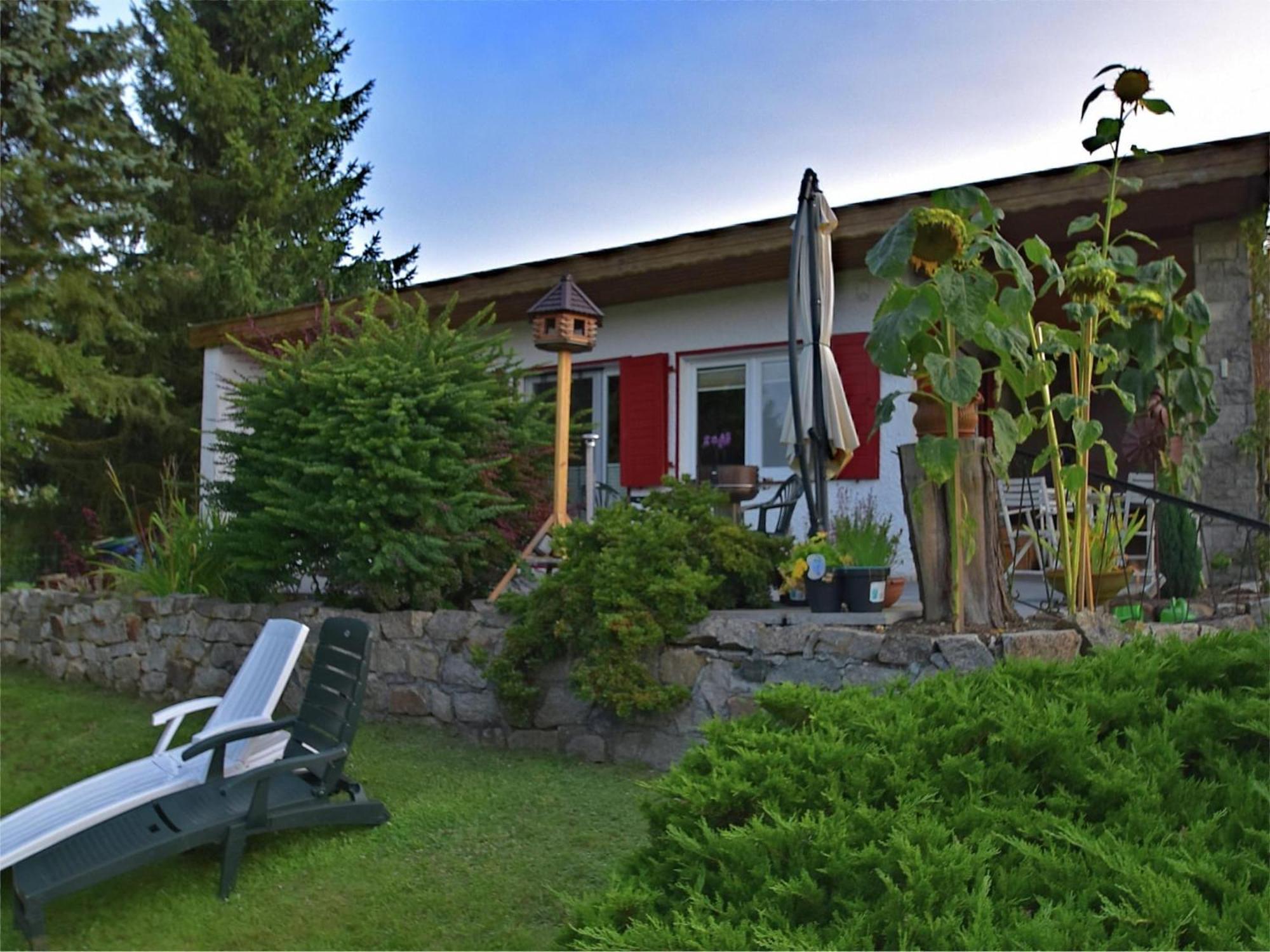 Cozy Holiday Home in Guntersberge with Garden Buitenkant foto