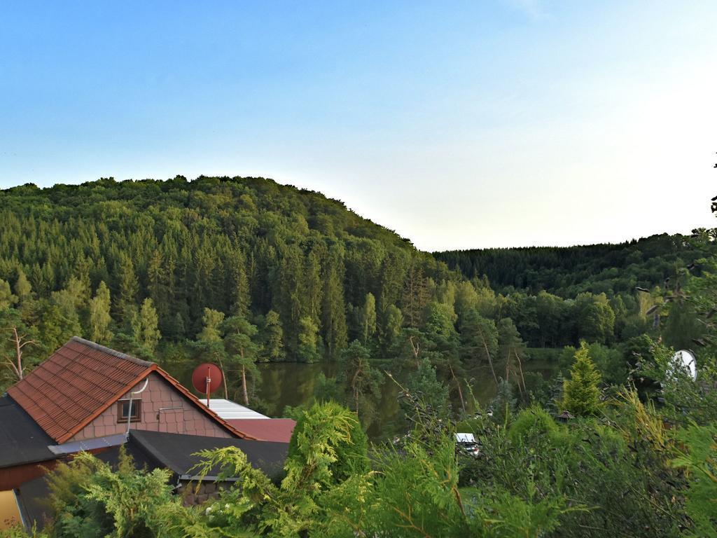 Cozy Holiday Home in Guntersberge with Garden Buitenkant foto